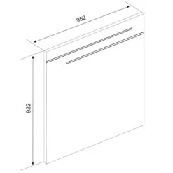 Tête De Lit 90 Cm En Bois - TL9062 -Lematelas Soldes Boutique 1023 mesures