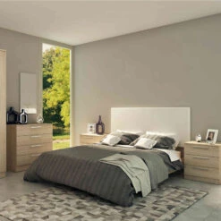 Tête De Lit 160 Cm En Simili Cuir - TL9064 -Lematelas Soldes Boutique 1025blanc ambiance 1