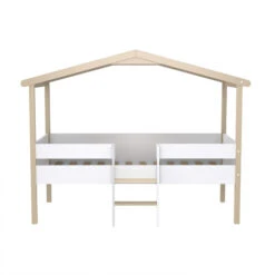 Lit Cabane Enfant En Hêtre Massif 90x190 - LT14051