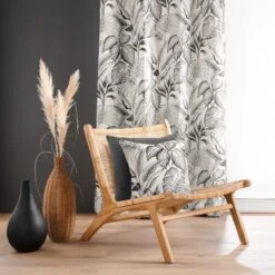 Rideau à œillets Polyester Feuillage -Lematelas Soldes Boutique 1611993.pt2