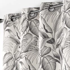 Rideau à œillets Polyester Feuillage -Lematelas Soldes Boutique 1611993.ptzoom