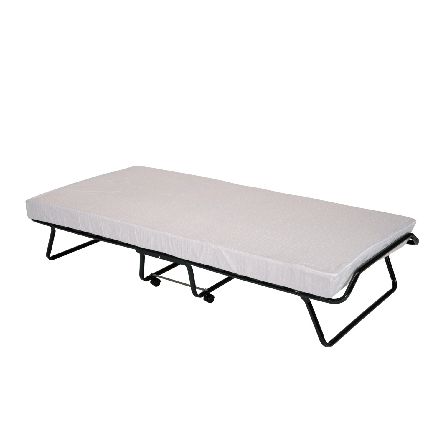 Lit D'Appoint Pliant 90x190 + Matelas 2 Lit D'Appoint Pliant 90x190 + Matelas – Image 2