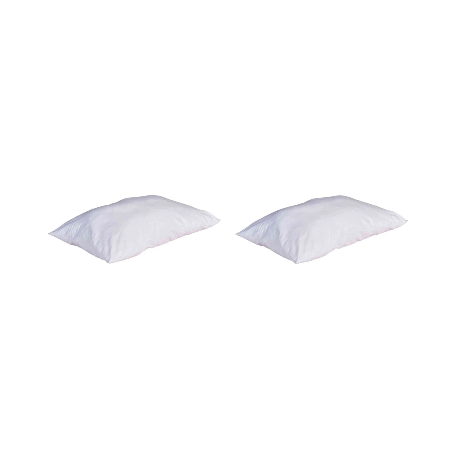 Lot De 2 Oreillers Recyclés Moelleux Enveloppe Microfibre 2 Lot De 2 Oreillers Recyclés Moelleux Enveloppe Microfibre – Image 2