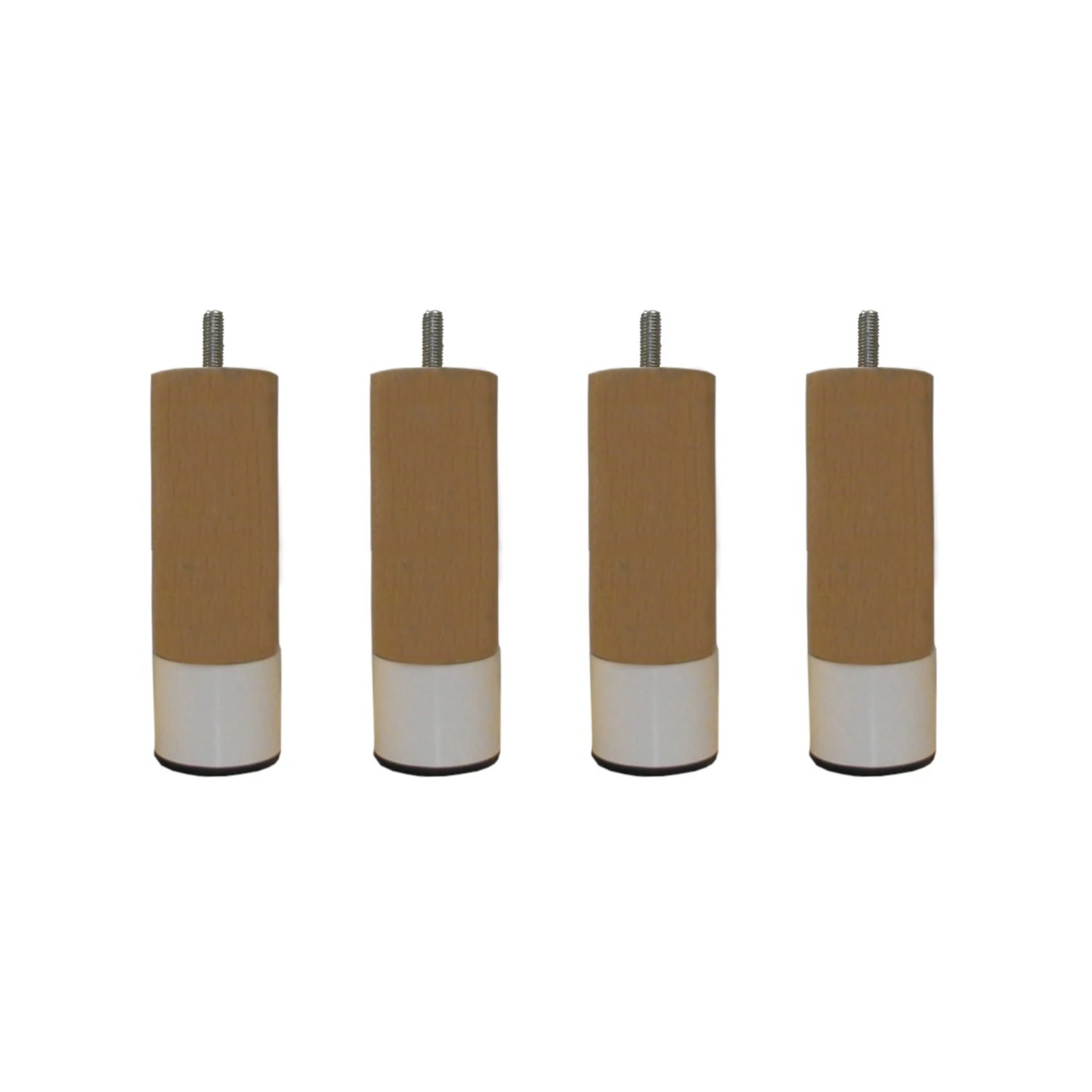 4 Pieds Cylindriques Hawaï Bois Brut 15 Cm 2 4 Pieds Cylindriques Hawaï Bois Brut 15 Cm – Image 2