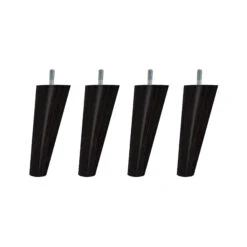 4 Pieds Scandinaves Bois 15 Cm -Lematelas Soldes Boutique 4 pieds vintage wengue