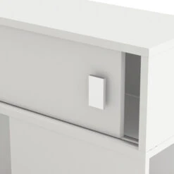 Lit Enfant Gigogne 90x200 Blanc Perle -Lematelas Soldes Boutique 407011 zoom1