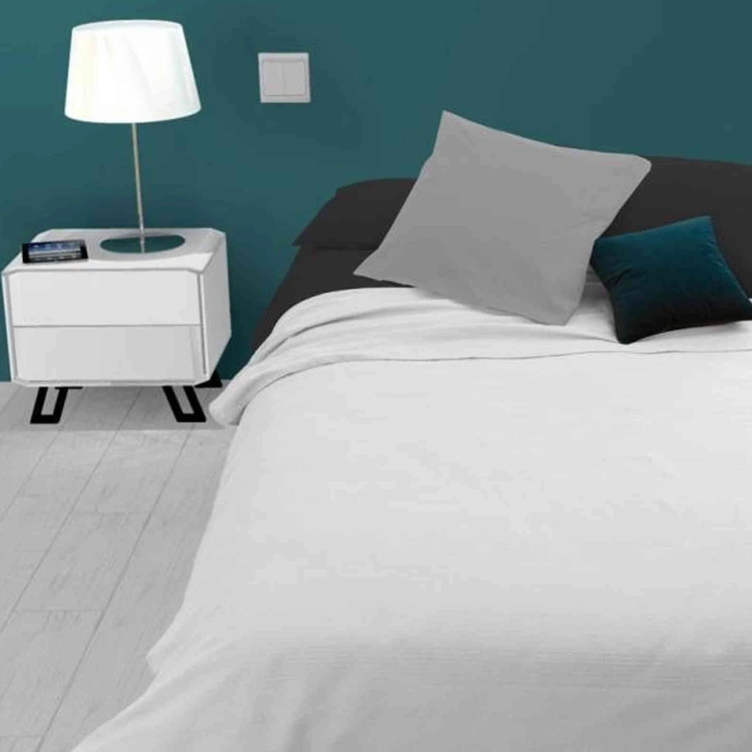 Jeté De Lit Adèle Blanc 1 Jeté De Lit Adèle Blanc