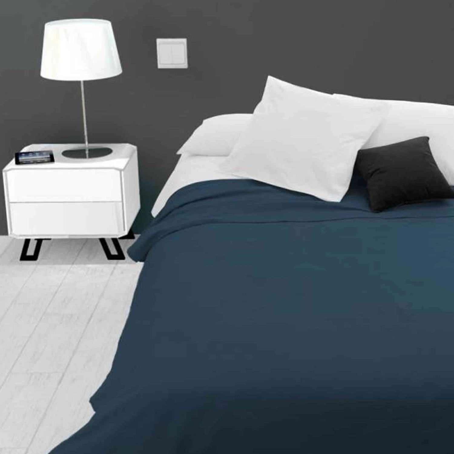 Jeté De Lit Adèle Bleu 1 Jeté De Lit Adèle Bleu