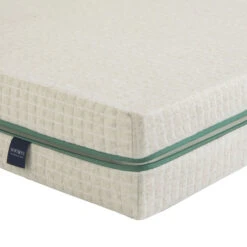Matelas Naturel Latex Naturel Enfant Aube 200 - SOMEO 14 Matelas Naturel Latex Naturel Enfant Aube 200 - SOMEO -Lematelas Soldes Boutique aube 200 zoom zip ouvert fond blanc 2