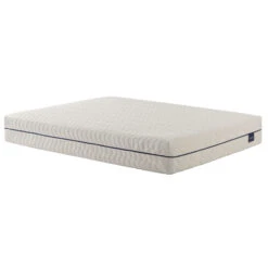 Ensemble Matelas Naturel Ressorts Et Latex Naturel, Sommier, Pieds Et Tête De Lit Aube 600 - SOMEO -Lematelas Soldes Boutique aube 600 3 4 droit fond blanc 287 10