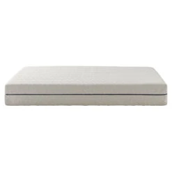 Ensemble Matelas Naturel Ressorts Et Latex Naturel, Sommier, Pieds Et Tête De Lit Aube 600 - SOMEO -Lematelas Soldes Boutique aube 600 profil fond blanc 281 10