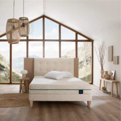 Ensemble Matelas Naturel Latex Naturel, Sommier, Pieds Et Tête De Lit Aube 700 - SOMEO 24 Ensemble Matelas Naturel Latex Naturel, Sommier, Pieds Et Tête De Lit Aube 700 - SOMEO -Lematelas Soldes Boutique aube 700 ambiance 1 2