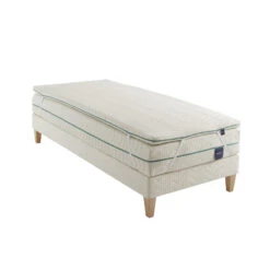 Surmatelas Naturel Latex Naturel Aube - SOMEO -Lematelas Soldes Boutique aube 700 mat som 90x200 surmatelas 3 4 fond blanc