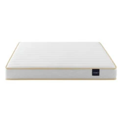 Ensemble Matelas Mousse, Sommier, Pieds, Tête De Lit, Couette Et Oreiller Aurore 300 - SOMEO -Lematelas Soldes Boutique aurore 300 face fond blanc 339 11