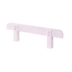 Lit Enfant 90x200 Rose Avec Sommier Et Barrière - Terre De Nuit -Lematelas Soldes Boutique barri re de lit kiddy rose 1