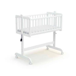 Berceau Cododo En Bois Réglable En Hauteur 40x80