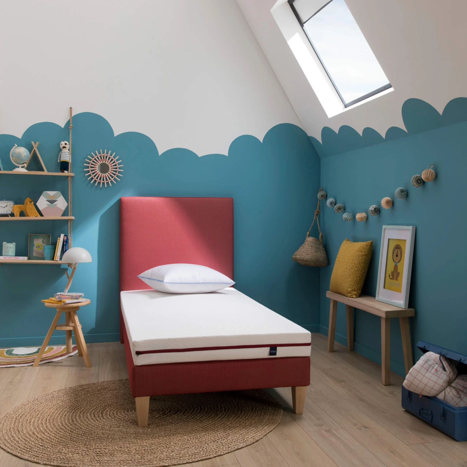 Ensemble Matelas Junior 100% Latex, Sommier Et Pieds Crépuscule 200 - SOMEO 8 Ensemble Matelas Junior 100% Latex, Sommier Et Pieds Crépuscule 200 - SOMEO – Image 8