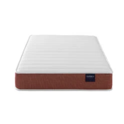 Ensemble Matelas Couchage Latex, Sommier Et Pieds Crépuscule 400 - SOMEO -Lematelas Soldes Boutique crepuscule 400 face fond blanc 97 8