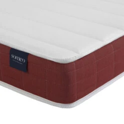 Ensemble Matelas Couchage Latex, Sommier Et Pieds Crépuscule 400 - SOMEO -Lematelas Soldes Boutique crepuscule 400 zoom ganse zip fond blanc 12