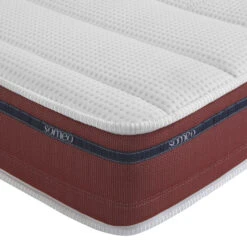Matelas 100% Latex Crépuscule 500 - SOMEO -Lematelas Soldes Boutique crepuscule 500 zoom ganse zip fond blanc 2