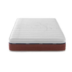 Ensemble Matelas 100% Latex, Sommier Constellation Et Pieds Crépuscule 600 - SOMEO -Lematelas Soldes Boutique crepuscule 600 face fond blanc 118 17