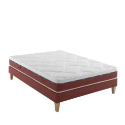 Ensemble Matelas 100% Latex, Sommier Et Pieds Crépuscule 600 - SOMEO