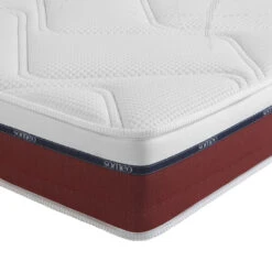 Ensemble Matelas 100% Latex, Sommier, Pieds, Couette Et Oreiller Crépuscule 600 - SOMEO -Lematelas Soldes Boutique crepuscule 600 zoom ganse zip fond blanc 1 28