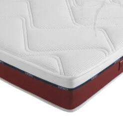 Ensemble Matelas 100% Latex, Sommier Et Pieds Crépuscule 600 - SOMEO -Lematelas Soldes Boutique crepuscule 600 zoom lateral fond blanc 1 18