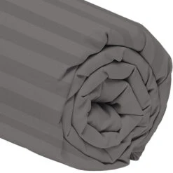 Drap Housse Satin Gris Perle -Lematelas Soldes Boutique dh satin gris zoom