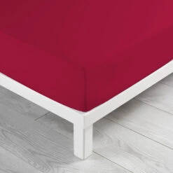 Drap Housse Biolina En Coton Biologique Bonnet 30 Cm -Lematelas Soldes Boutique drap housse biolina bordeaux angle ambiance
