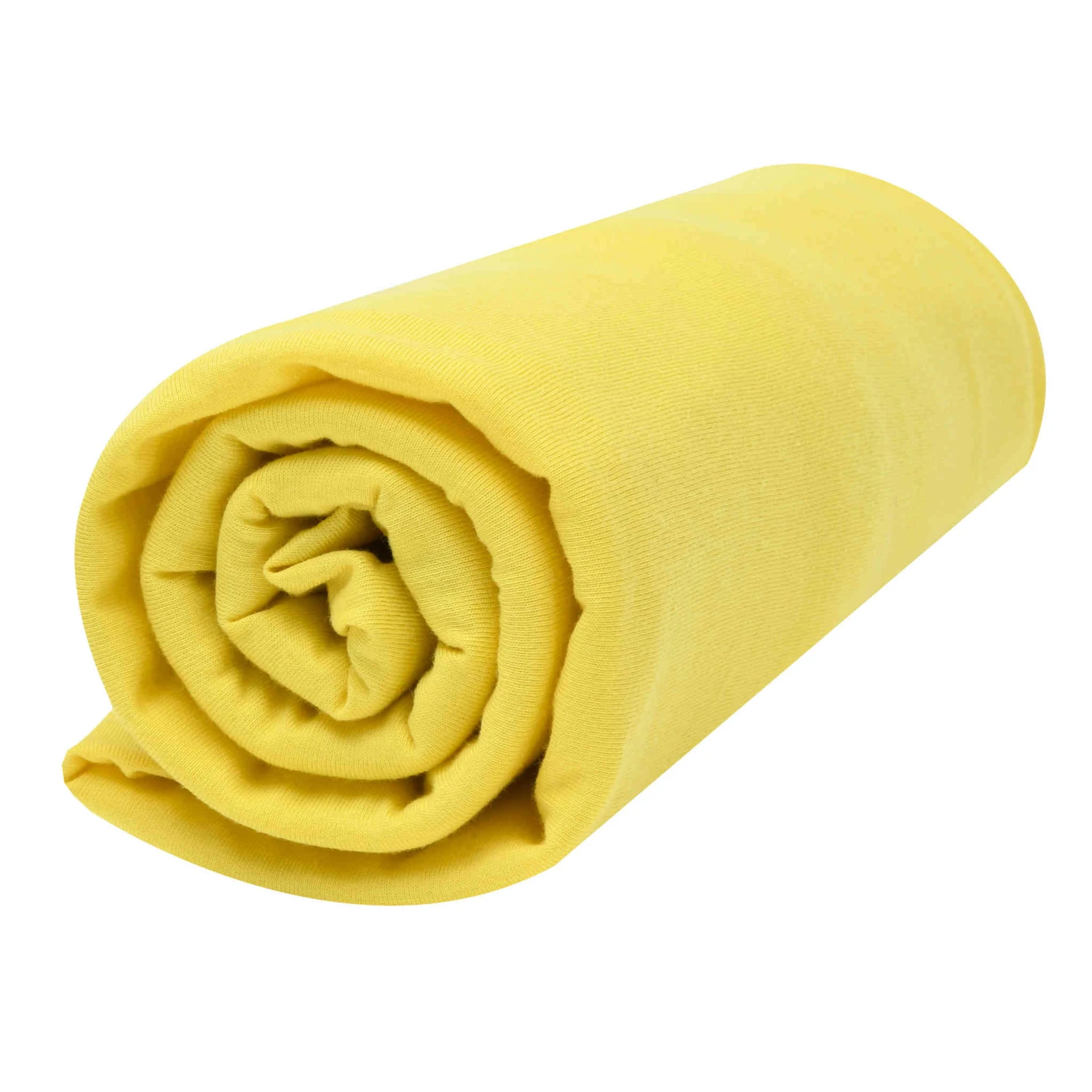 Drap Housse Bébé Jersey Bio Jaune Or 2 Drap Housse Bébé Jersey Bio Jaune Or – Image 2