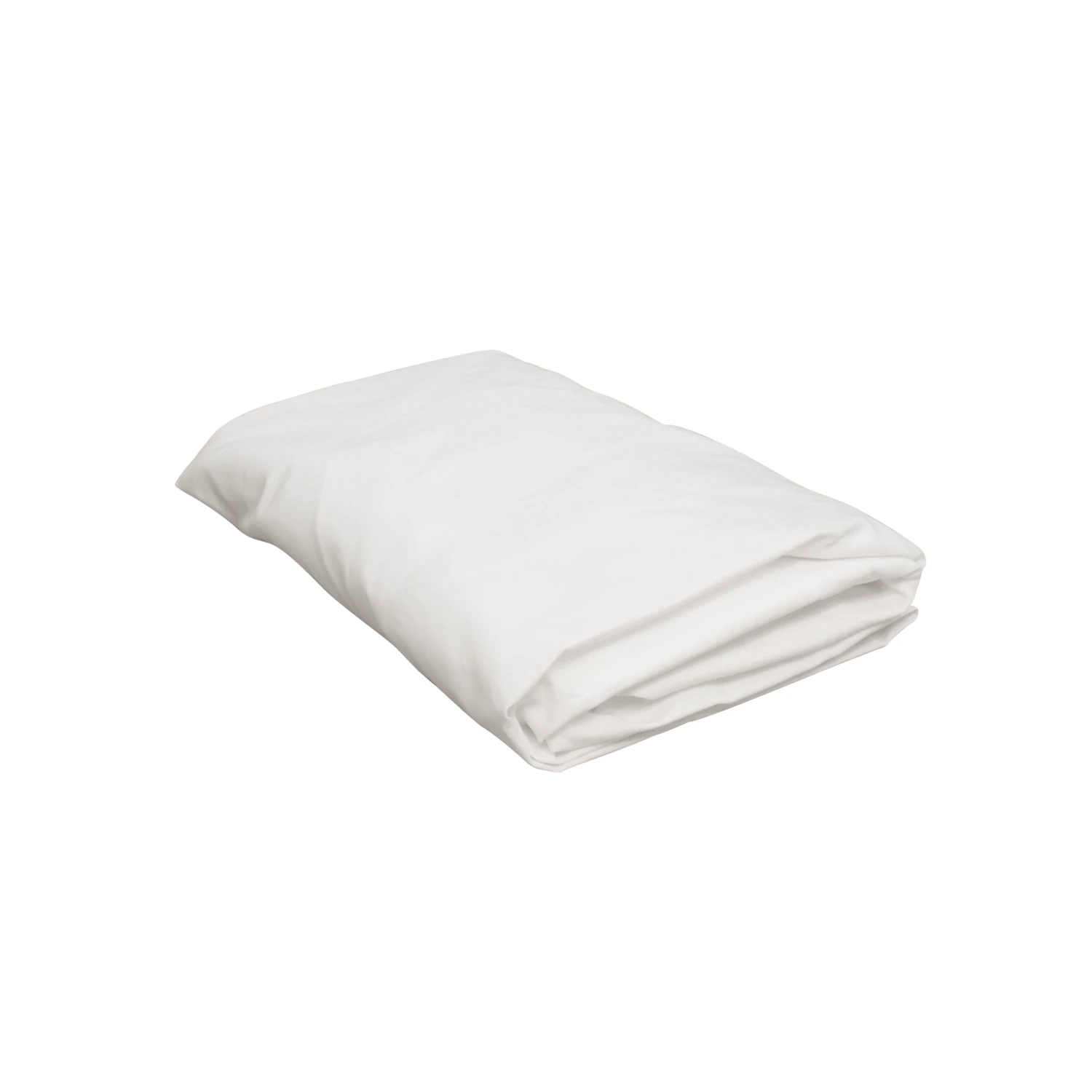 Drap Housse Bébé Blanc Percale Bonnet 15 Cm 2 Drap Housse Bébé Blanc Percale Bonnet 15 Cm – Image 2