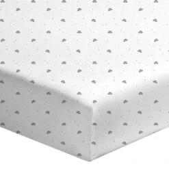 Lot De 2 Draps Housses Bébé En Jersey Bio Jaune Maïs Imprimé Raton Laveur 12 Lot De 2 Draps Housses Bébé En Jersey Bio Jaune Maïs Imprimé Raton Laveur -Lematelas Soldes Boutique drap housse raton laveur zoom fond blanc