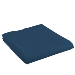 Drap Plat Biolina En Coton Biologique -Lematelas Soldes Boutique drap plat biolina bleu fond blanc 1 2