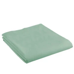 Drap Plat Biolina En Coton Biologique -Lematelas Soldes Boutique drap plat biolina sauge fond blanc 1 2