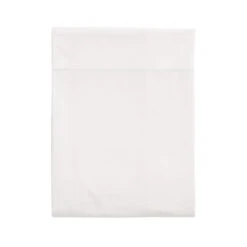 Drap Plat Blanc 100% Coton Biologique