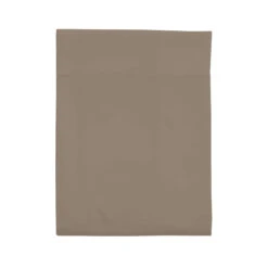 Drap Plat Taupe 100% Coton Biologique