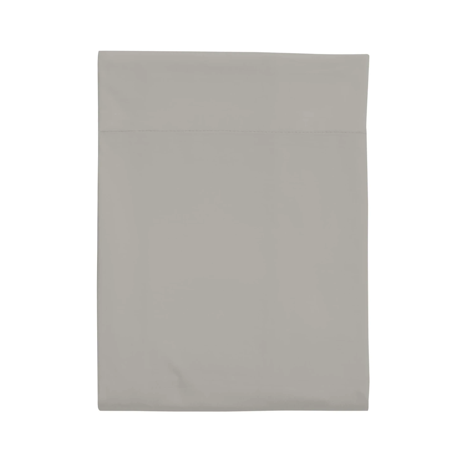 Drap Plat 100% Coton Gris Mastic 1 Drap Plat 100% Coton Gris Mastic