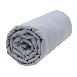 Drap Housse Bébé 100% Coton Bio 60x120 -Lematelas Soldes Boutique draps housses coton bio grisfonce fond blanc
