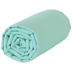 Drap Housse Bébé 100% Coton Bio 60x120 -Lematelas Soldes Boutique draps housses coton bio turquoise fond blanc