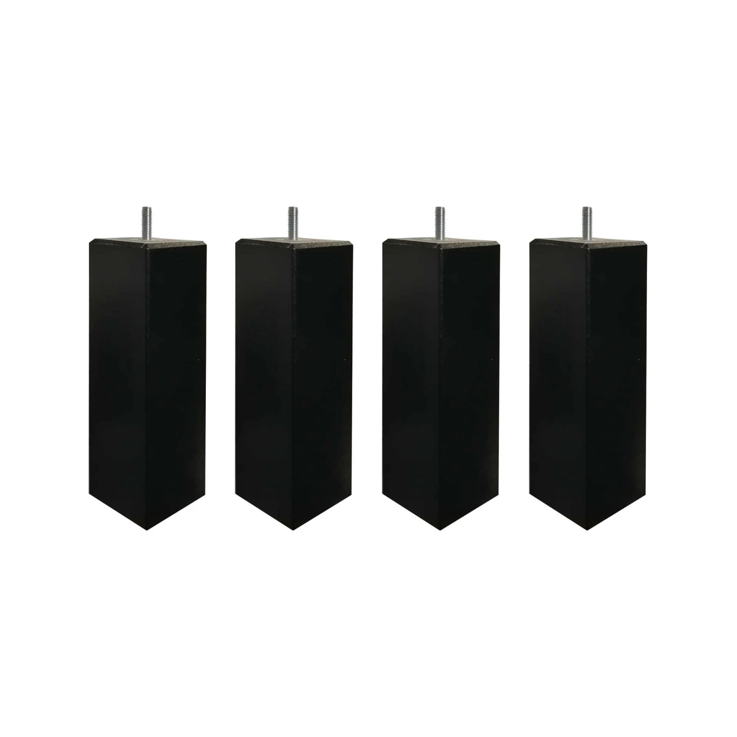 4 Pieds Carrés Bois Noir 1 4 Pieds Carrés Bois Noir