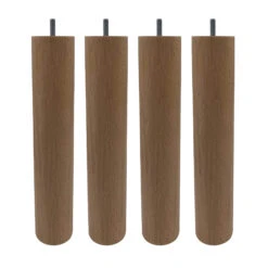 4 Pieds Cylindriques Bois -Lematelas Soldes Boutique dtlmcy60300fe00x4 fond blanc 1 3