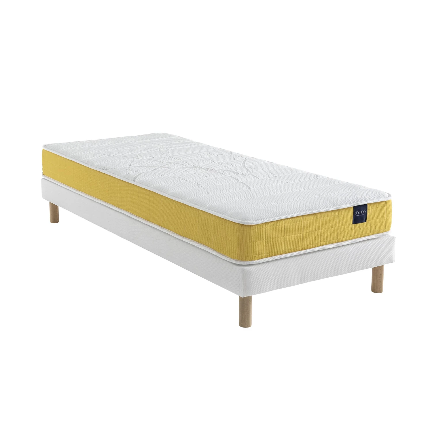 Ensemble Matelas Mousse, Sommier Lune Et Pieds Aurore 400 - SOMEO 10 Ensemble Matelas Mousse, Sommier Lune Et Pieds Aurore 400 - SOMEO – Image 10