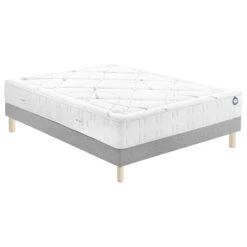 Ensemble Bultex Mousse Mémoire I-novo 9500 Confort Enveloppant + Sommier + Pieds