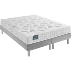 Ensemble Dunlopillo Couchage Latex Aérial® 24 Cm LILAS, Matelas, Sommier, Pieds -Lematelas Soldes Boutique ensemble dunlopillo couchage latex a rial 21 cm lilas matelas sommier pieds 180x200