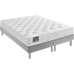Ensemble Dunlopillo Mousse Mémoire Aérial® 21 Cm NARCISSE, Matelas, Sommier, Pieds -Lematelas Soldes Boutique ensemble dunlopillo mousse m moire a rial 21 cm narcisse matelas sommier pieds 180x200 1