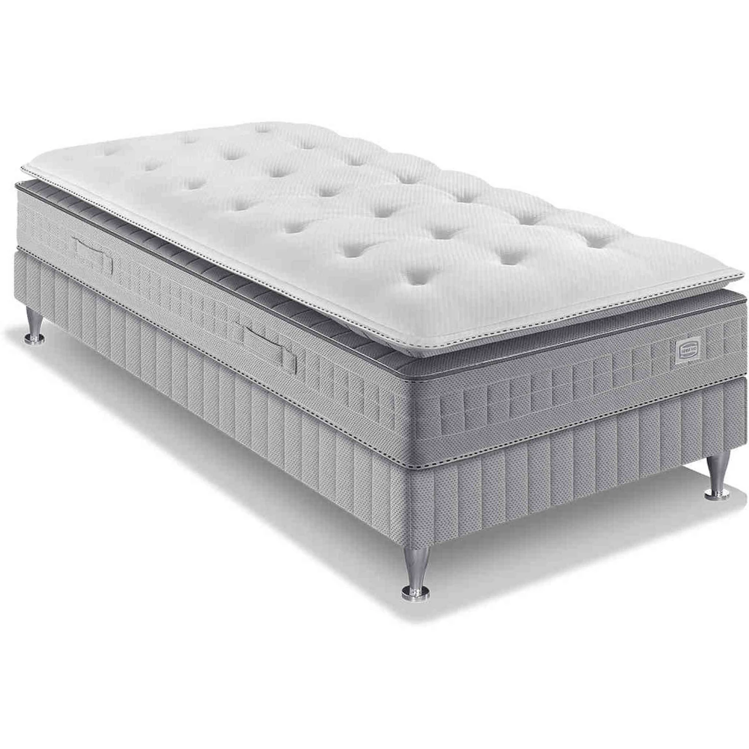 Ensemble Simmons 651 Ressorts Ensachés + Surmatelas Intégré SW5 – Image 3