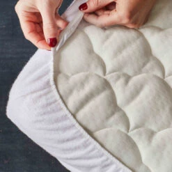 Lot De 2 Protèges Matelas Bébé éponge Coton 100% Imperméable Et Anti-acariens -Lematelas Soldes Boutique epongecoton100impermeable3 3