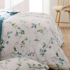 Parure De Lit Percale Flâner Jade - Tradilinge -Lematelas Soldes Boutique flanerjadezoom2