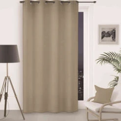 Rideau Occultant à œillets Flash Naturel